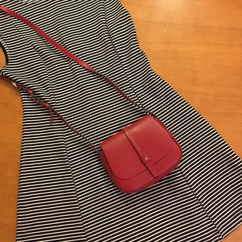 Red Gap vegan leather crossbody